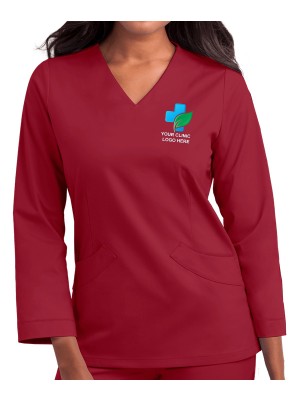 Women's Full Sleeves Scrub Top